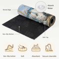 thumbnail image 4 of Round Area Rugs 5Ft, Coastal Blue Pumpkins Non-Slip Washable Circle Rugs Carpet, Fall Nautical Ocean Beach Waves Indoor Outdoor Rug Floor Mats Throw Runner for Bedroom Living Room Bathroom, 4 of 6