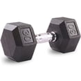 thumbnail image 1 of Mancuerna Pesa Hexagonal Cromada 30 Libras 13.60 kg Agarre Antideslizante Fitness, 1 of 5