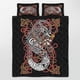 thumbnail image 2 of Viking Doona Cover - Fenrir - Viking Quilt Bed Set Rlt12, 2 of 5