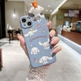 thumbnail image 2 of Fundas de teléfono de dibujos animados Kawaii Kuromi para Iphone 14 13 12 11 Pro Max Mini Xr X Xs Max 8 7 Plus Se cubierta anticaída, 2 of 3