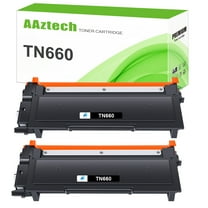 AAZTECH 2-Pack Compatible Toner Cartridge for Brother TN-660 TN-630 TN660 HL-L2340DW HL-L2300D MFC-L2707DW DCP-L2540DW DCP-L2520DW HL-L2320D Printer Ink (Black)