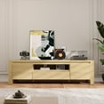 thumbnail image 3 of Gaderth 63" TV Stand with Doors and Cabinet, TV Stand with Doors and Cabinets, Modern Farmhouse Entertainment Center for Living Room or Bedroom Fits TVs up to 70 Inches, 3 of 9