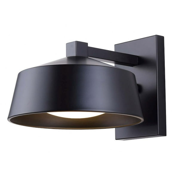 LOL613BK Canarm Inc Crue - 12W LED Outdoor Wall Mount-7.88 Inches Tall and 11.88 Inches Wide