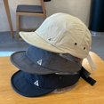 thumbnail image 3 of New Short Brim Baseball Cap Sun Protection Adjustable Sun Hat Quick-Dry Sunscreen Cap black, 3 of 6