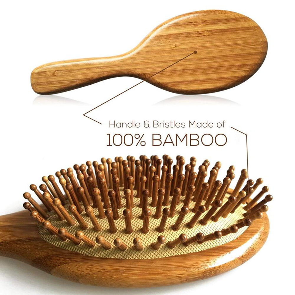 Air Cushion Comb with Bamboo Hair Brush for Scalp Massage Anti-static ...