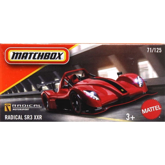 Matchbox Radical SR3 XXR Diecast Car [Boxed]