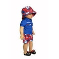 thumbnail image 3 of American Fashion World 18" Boy's Floral Doll Clothing Set, 3 of 6