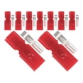 thumbnail image 1 of Raindrops 10Jgo Conector De Batería Rojo Para Uso En Tuberías Con Adaptador Flexible Y Alta Resistencia, 1 of 7