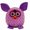 purple, variant on Talking Plush Owl Toy Interactive Electric Pet Voice Mimicry Soft Cuddly Electronic Pet Repeats What You Say Fun Collectible