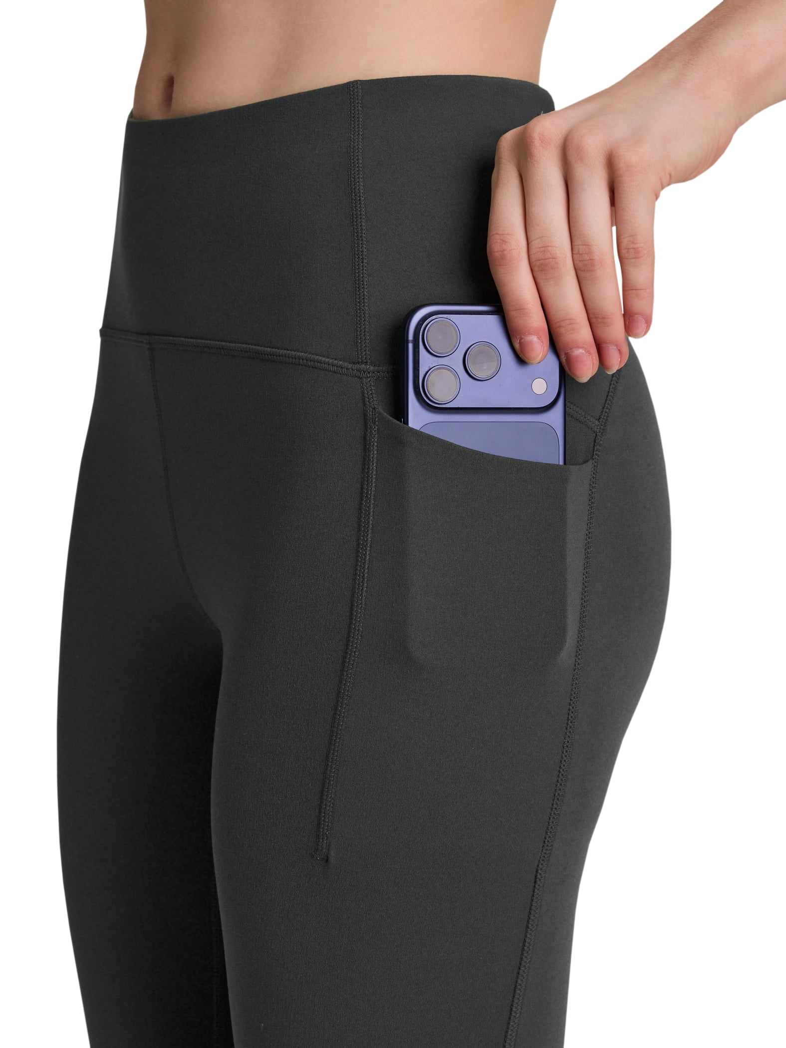 Reebok Women's Reflex High Rise 7/8 Legging, 25" Inseam, Sizes XS-4X