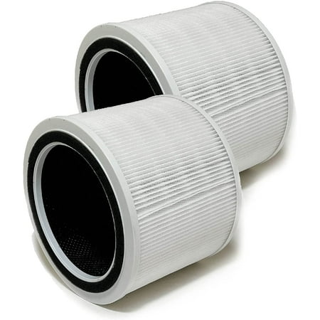 

Nispira Core 200S 3-in-1 True HEPA Replacement Filters For Air Purifier Core 200S-RF 2 Packs