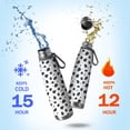 thumbnail image 2 of Leopard Print 29oz Stainless Steel Insulated Thermos with Tea Filter, 360° Printed Travel Bottle, Leakproof BPA-Free Flask with Anti-Slip Base, 304 Inner & 201 Outer, Vacuum Cup, 2 of 6