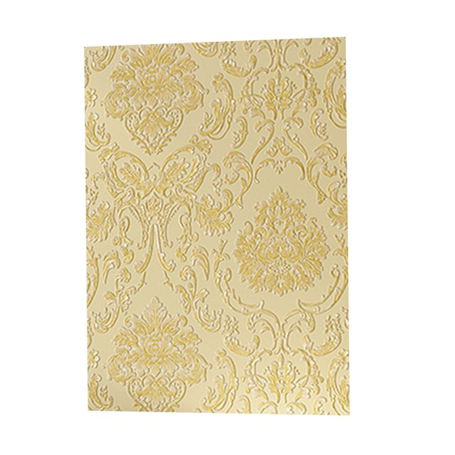 moderno autoadhesivo papel tapiz mural pegatinas de pared para dormitorio sa de estar, 53x100 cm Amarillo Sunnimix Papel pintado retro a prueba de agua