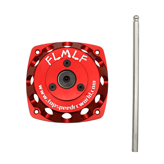 Aluminum Red Roto Starter Kit Fit for 23CC-30CC Engine 1/5 HPI KM Rc Buggies Baja FG Rovan KM Baja GoPed FG Losi 5ive T RedCat