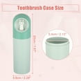 thumbnail image 4 of Unique Bargains Toothbrush Travel Case Plastic Lightweight Toothbrush Travel Case for Travel Business 7.87"x2.28" Green, 4 of 6