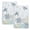 Blue Green Gray, variant on Blue Starfish Coastal Kitchen Towels Set of 1, Nautical Summer Beach Coral Shell Absorbent Dish Towels for Kitchen, Microfiber Hand Towel, Quick Drying Tea Towel for Cleaning Decorative Dishcloths