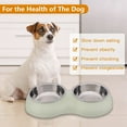 thumbnail image 4 of Dog Bowl Double Bowl Stainless Steel Water And Food Raised Bowls, Pet Feeder Bowls, 4 of 8