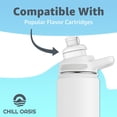 thumbnail image 2 of Tapa de repuesto Chill Oasis compatible con la botella de agua Cirkul, 2 of 7