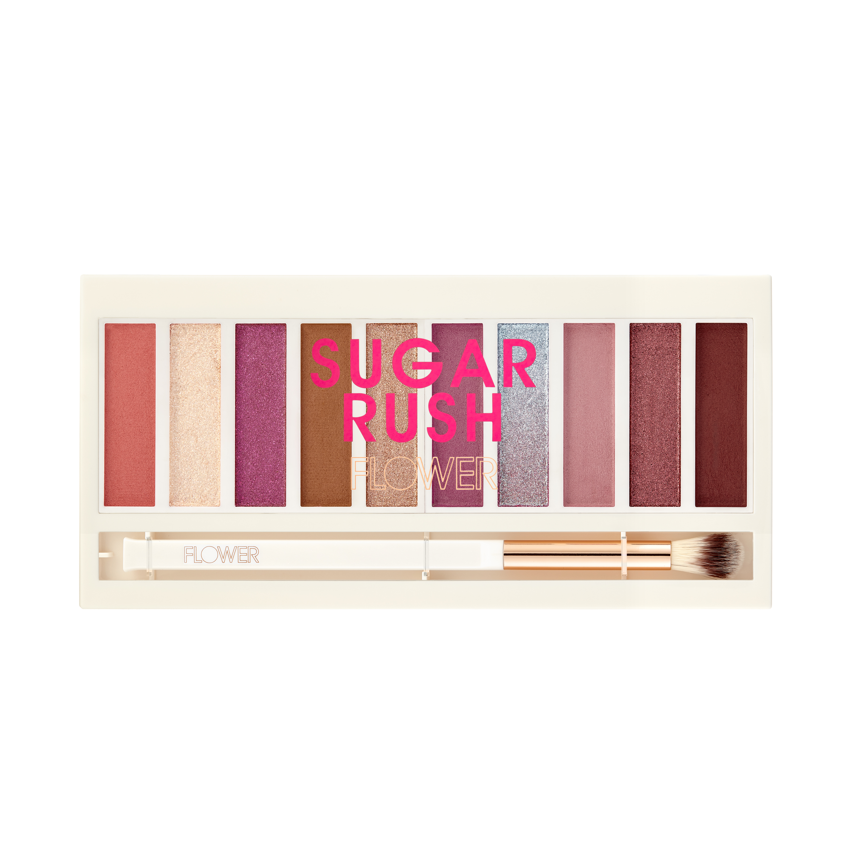 FLOWER Beauty Shimmer & Shade Eyeshadow Palette - Sugar Rush - image 5 of 6