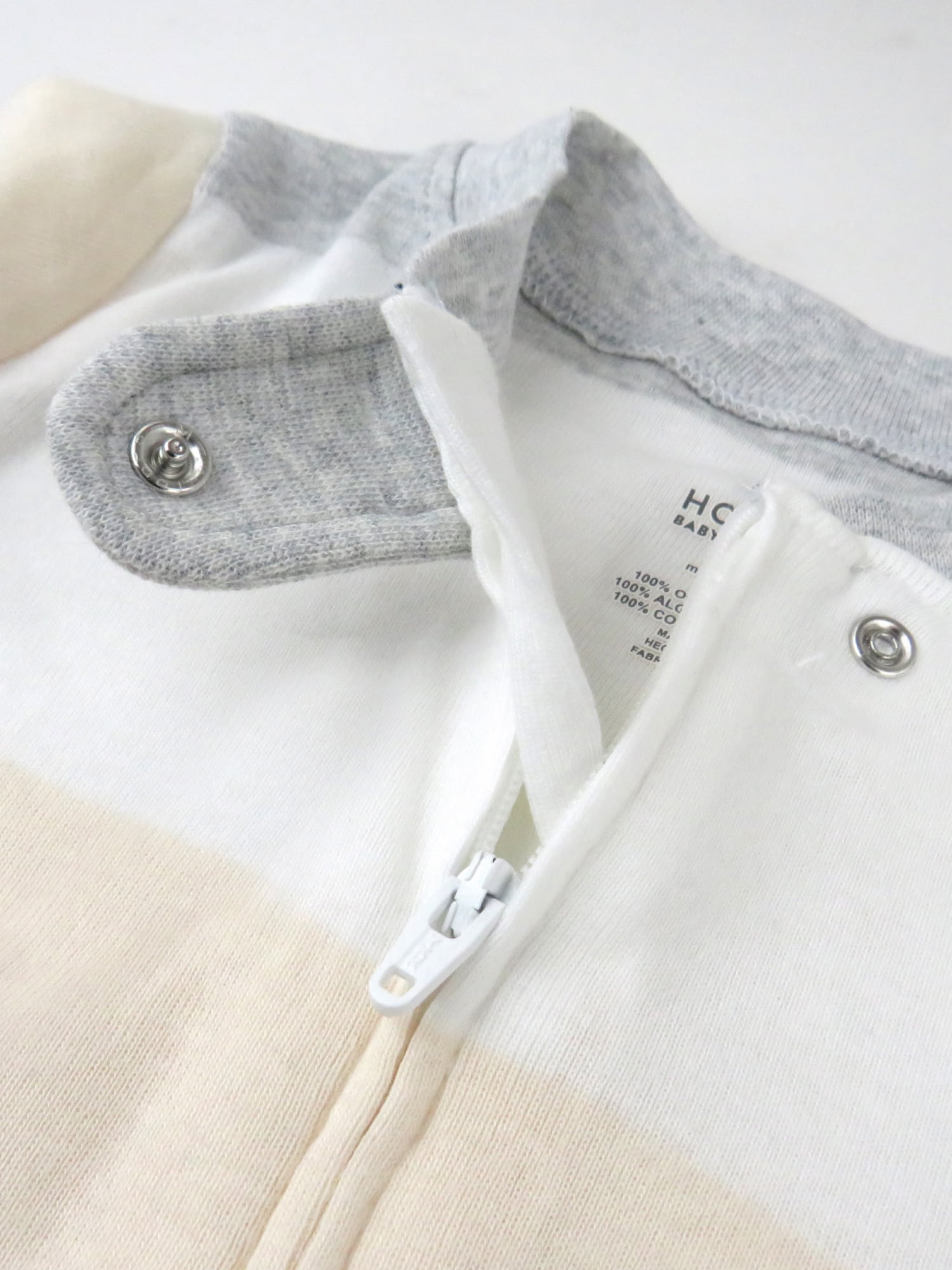Honest Baby Clothing Organic Cotton Boy/Girl Long Sleeve Sleep N Play Footed Pajamas, Sizes Preemie-24 Months