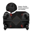 thumbnail image 4 of Lsque Red Poker Printed Luggage Cover, Travel Luggage Protector,Scratch and Dirt Resistant, Fits 18-32 Inch Luggage - Small, 4 of 9