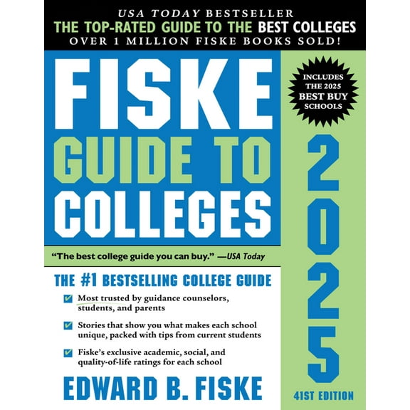 Fiske Guide to Colleges 2025, (Paperback)