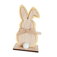 thumbnail image 1 of Adornos de conejito de Pascua, decoración de escritorio, colección de interiores, estatua decorativa Naranja, 1 of 9