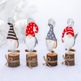 thumbnail image 3 of Cheers.US 4Pcs Place Card Holders Christmas Wood Gnome Table Number Stands Wood Name Photo Clip Holder for Xmas Party Decoration, 3 of 7
