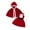 Red, variant on Glisme Toddler Girls Outfits Sleeveless Christmas Velvet Vest Dress Hooded Robe Cape Set Red Girl Softness Suit/9-12 Months