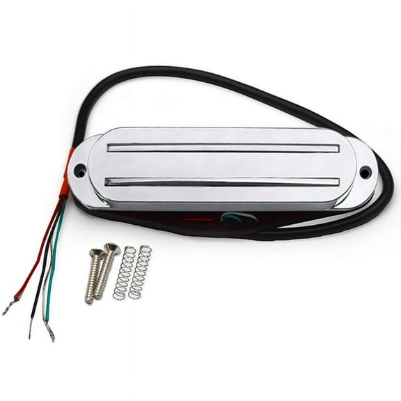 Chrome Humbuckers Single Coil Pickups Humbuckers for Single Size Pickups Electric Guit y19134