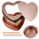 thumbnail image 4 of Molde de hojalata para pastel de corazón, moldes para pasteles en forma de corazón, molde reutilizable para hornear pasteles, moldes para pasteles, plantillas para pasteles de 8 pulgadas, 4 of 5