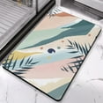 thumbnail image 2 of Transform Your Bathroom with Our Cute Abstract Non-Slip Bath Rug - Long & Washable for Tub and Shower Use!, 2 of 5