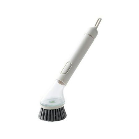 

Cleaning Brush Dishwashing Brush Long Pot Brush With Liquid Household Kitchen Decontamination Non-Stick Cookware