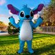 thumbnail image 3 of Disfraz de mascota azul de Lilo y Stitch, personaje de dibujos animados de anime, trajes de cosplay para adultos, publicidad, espectáculos, carnaval, disfraces, 3 of 5