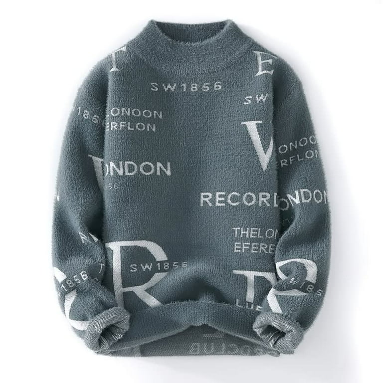 Mens cardigan jacket jumper knit pullover coat long sleeve best sale sweater