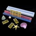 thumbnail image 4 of SEWACC 2Pcs Shapes Silicone Domino Holder Mold Nonstick for Family Fun, 4 of 8