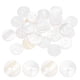 thumbnail image 1 of Botones de Concha Natural Uxcell [25pcs] - Botones de Costura de Madre de Perla de 12.5mm 2 Agujeros para Costura de Camisas y Decoración de Manualidades DIY - [Blanco], 1 of 6