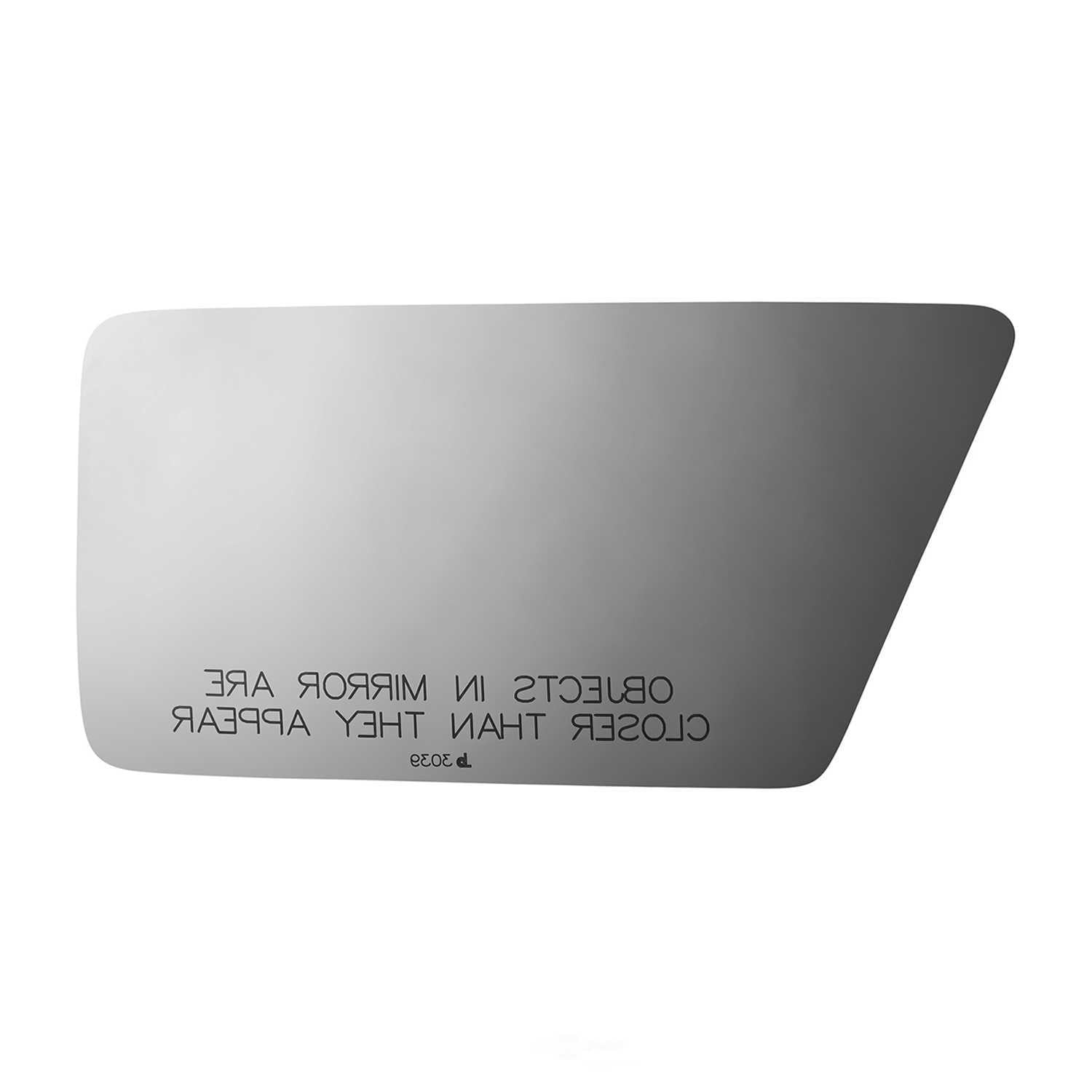 Burco Side View Mirror Replacement Glass - Clear Glass - 3039