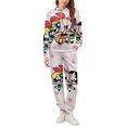 thumbnail image 4 of The Powerpuff Girls Unisex Adult Sweatsuits Hoodie & Sweatpants Long Sleeve Hooded Sweatshirt Matching Joggers Tracksuit Sets 4XL, 4 of 9