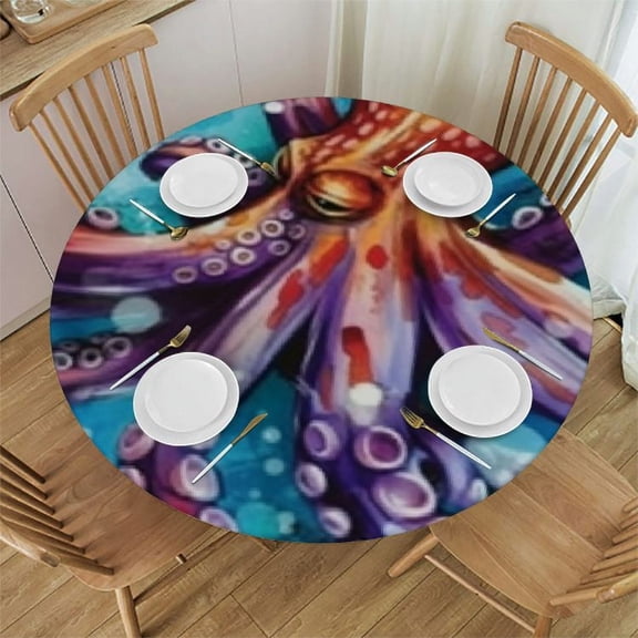 Round Tablecloth Summer