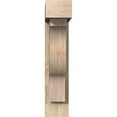 thumbnail image 2 of Ekena Millwork 6"W x 20"D x 28"H Funston Block Rough Sawn Bracket w/ Offset Brace, Douglas Fir, 2 of 25