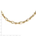 thumbnail image 3 of 14K Yellow Gold necklace Open Link Fancy 18 in 9.7 mm, 3 of 3