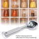 thumbnail image 5 of Juego De Cucharas Medidoras De Acero Inoxidable De 4 Piezas Que Incluyen 1/10 Cucharadita 1/2 Cucharadita 1 Cucharadita 1 Cucharada Para Medir Ingredientes Secos Y Líquidos, 5 of 5