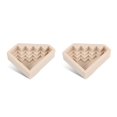 thumbnail image 4 of Ounissouiy Molde de silicona para hacer velas, molde para dulces de gelatina de azúcar, resistente al calor, reutilizable, suministros para manualidades, Type2 NO2 Ounissouiy CBP180046, 4 of 5