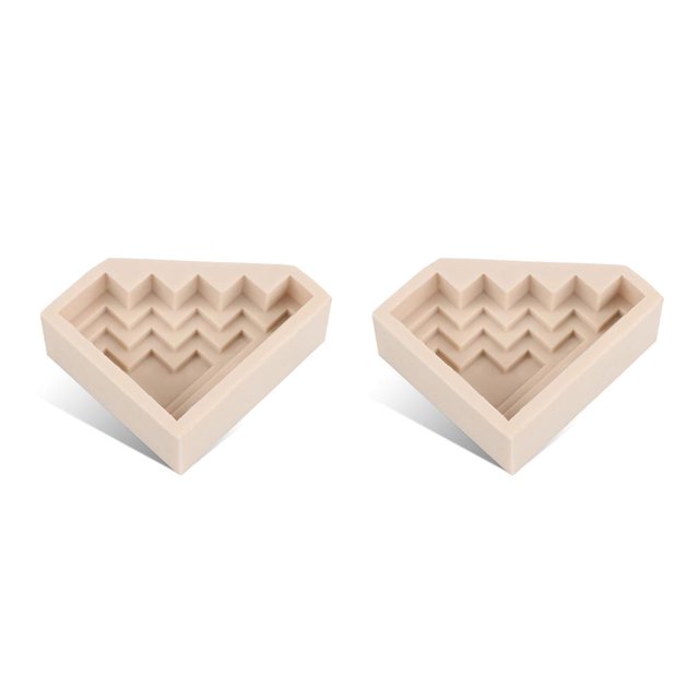 Naiovety Fabricación de velas de silicona, molde geométrico, pudín de Chocolate, dulces, suministros para manualidades de boda, utensilios para Type2 NO2 Naiovety CBP180046