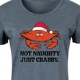 thumbnail image 3 of Instant Message - Not Naughty Just Crabby Christmas - Women's Any Way Dress, 3 of 6