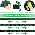 thumbnail image 3 of Expandable Garden Hose 25ft Expanding Flexible Water Garden Hoses for Outdoor with 8 Setting-Spray Nozzle(Black Green), 3 of 8