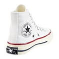 thumbnail image 3 of Converse Chuck 70 Hi Big Kids' Shoes White/Granet/Egret 368984c, 3 of 6