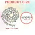 thumbnail image 2 of Uxcell 1 Yard Crystal Rhinestone Trim Close Chain Applique Embellishment for Sewing Crafts DIY Decoration Wedding Clothing Jewelry Making, AB Color, 2 of 7