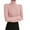 Pink, variant on UJNDER Women's Turtleneck Long Sleeved Warm Top for Autumn Winter Tight Knit Sweater and Slim Pullover Style RD1 One Size